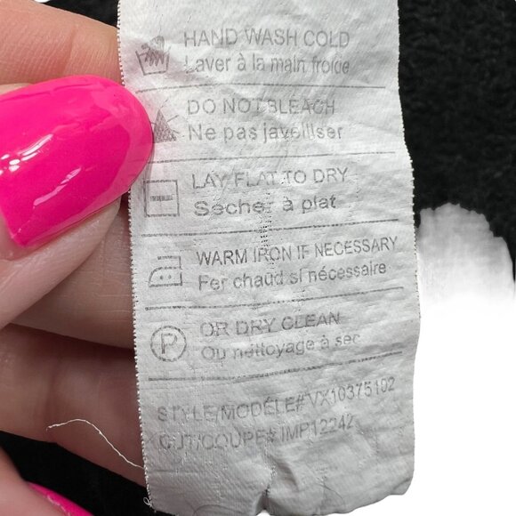 Vince Women's Yak and Wool Blend Turtleneck Cable Knit Sweater Black Size Large - Picture 5 of 7